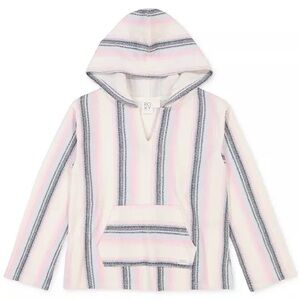 Roxy Striped Hooded Poncho towel 6/7